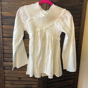 Criss cross blouse - stretch